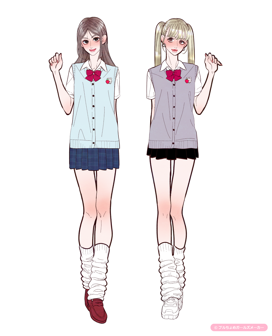 ガールズメーカーで作られた女の子1