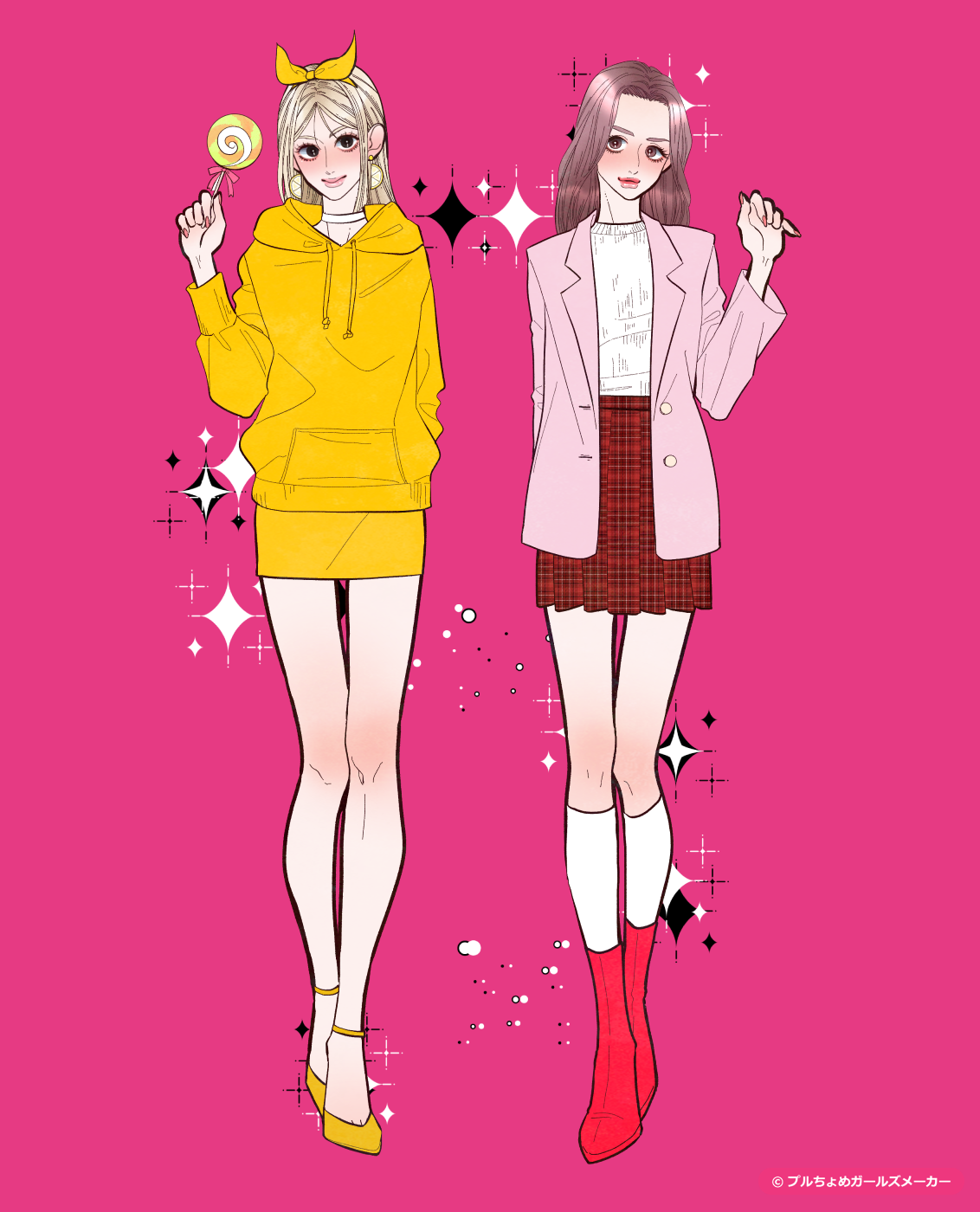 ガールズメーカーで作られた女の子3