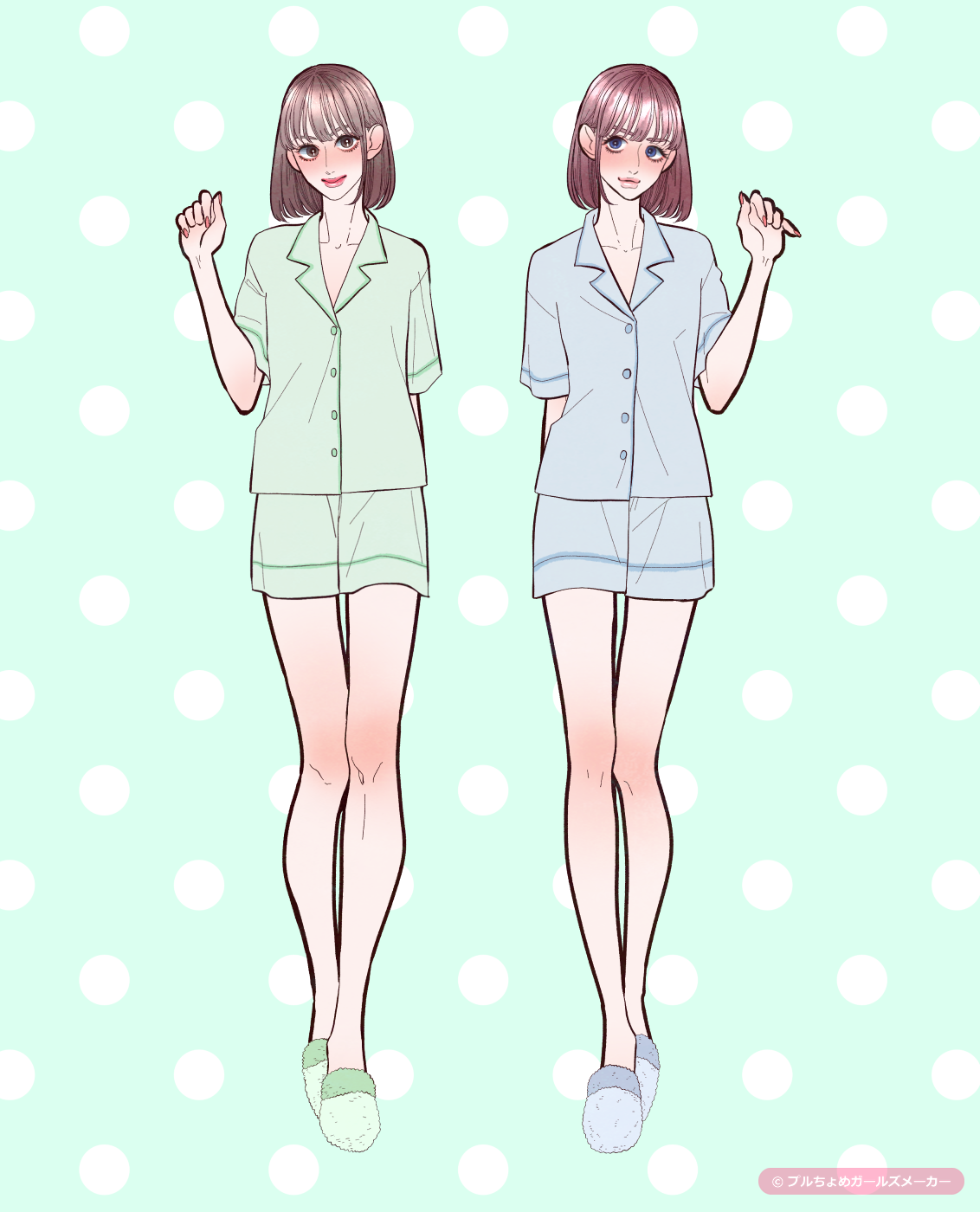 ガールズメーカーで作られた女の子2