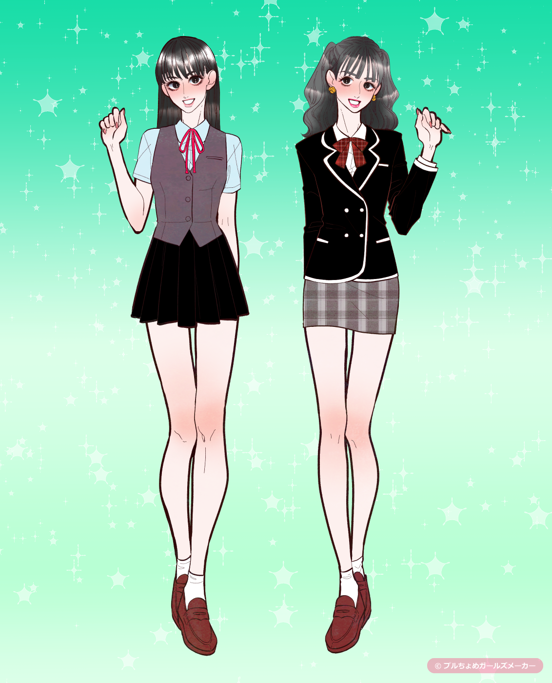 ガールズメーカーで作られた女の子5