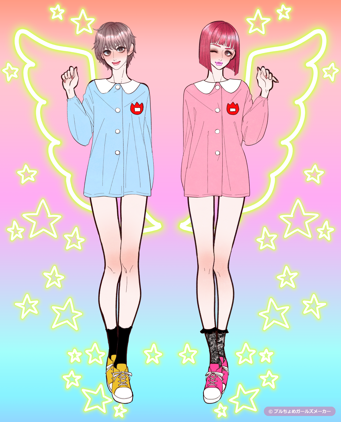 ガールズメーカーで作られた女の子3