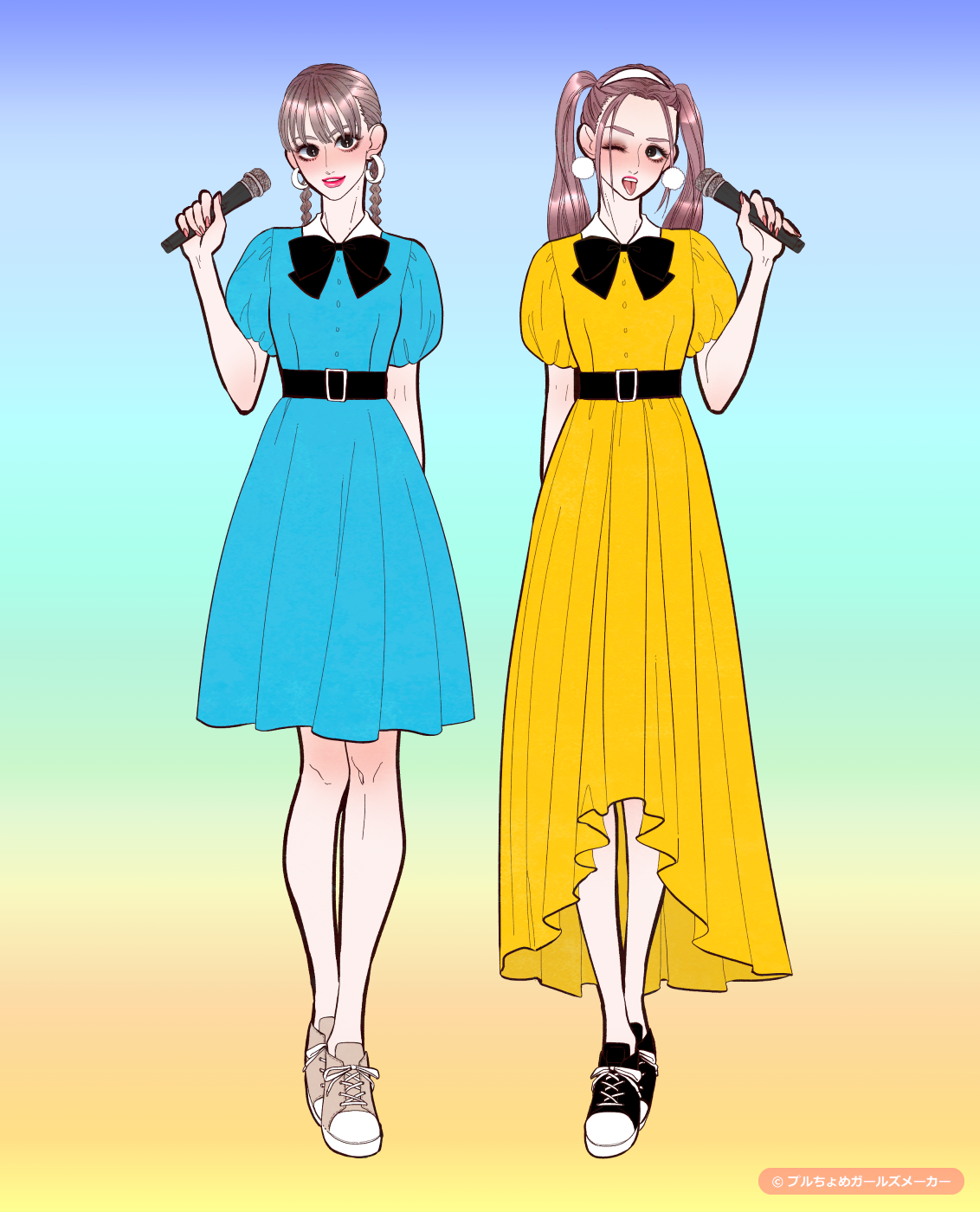 ガールズメーカーで作られた女の子2