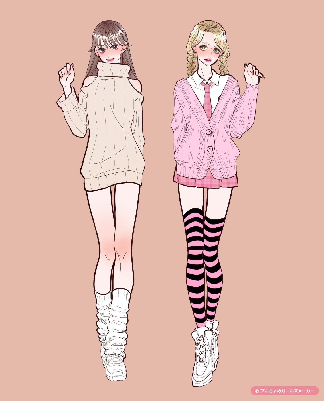 ガールズメーカーで作られた女の子6