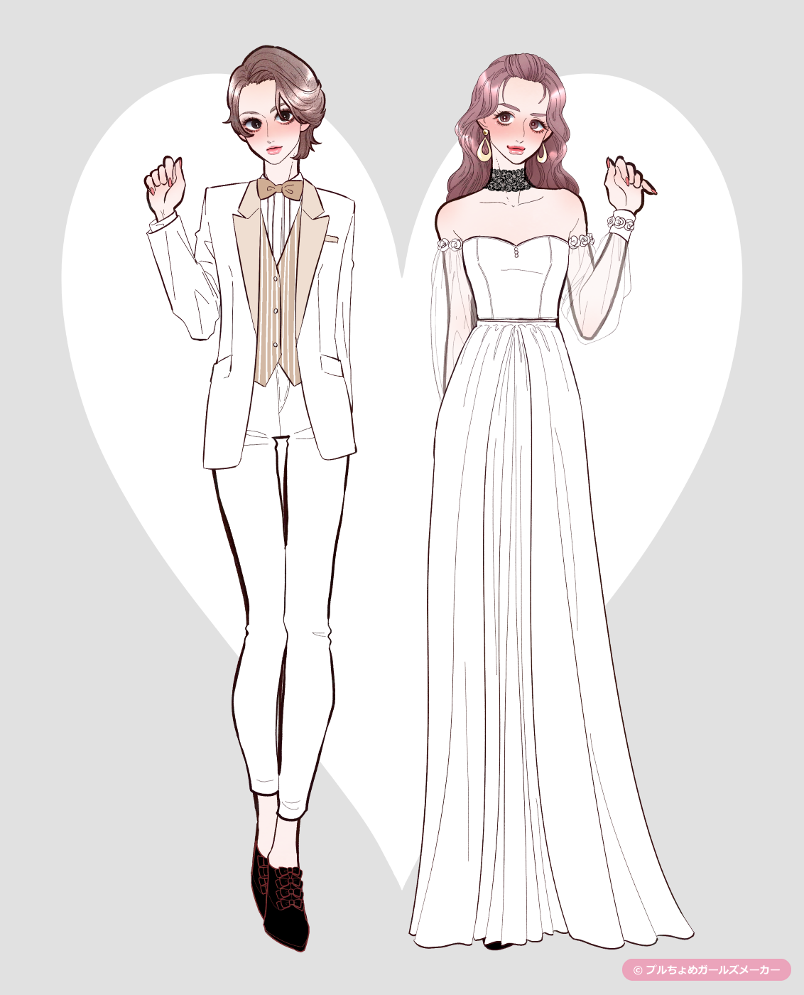 ガールズメーカーで作られた女の子1