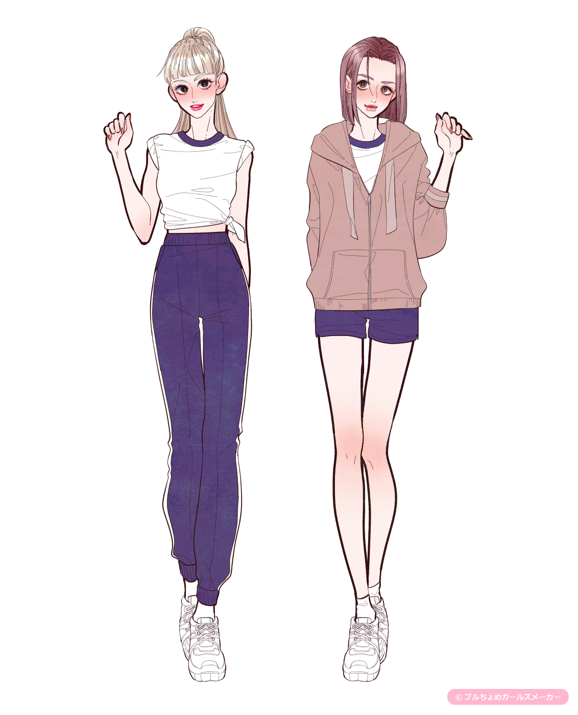 ガールズメーカーで作られた女の子4