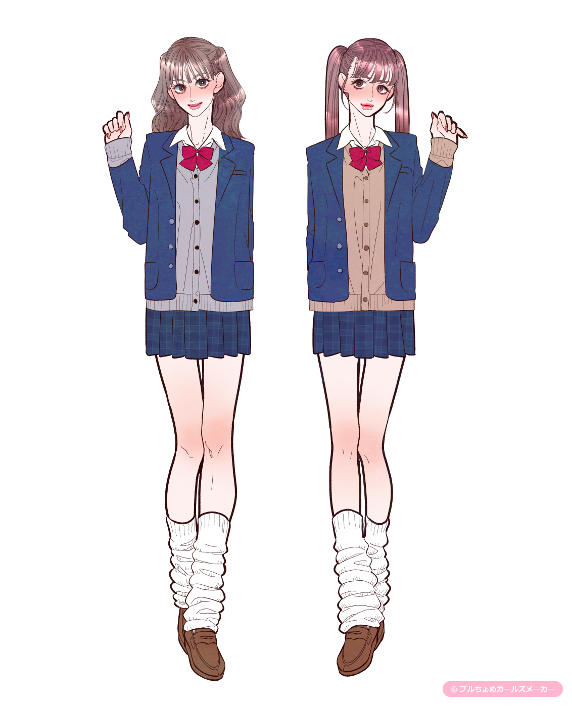 ガールズメーカーで作られた女の子1