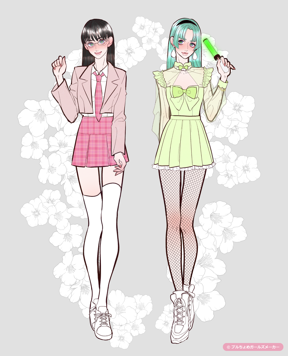 ガールズメーカーで作られた女の子5