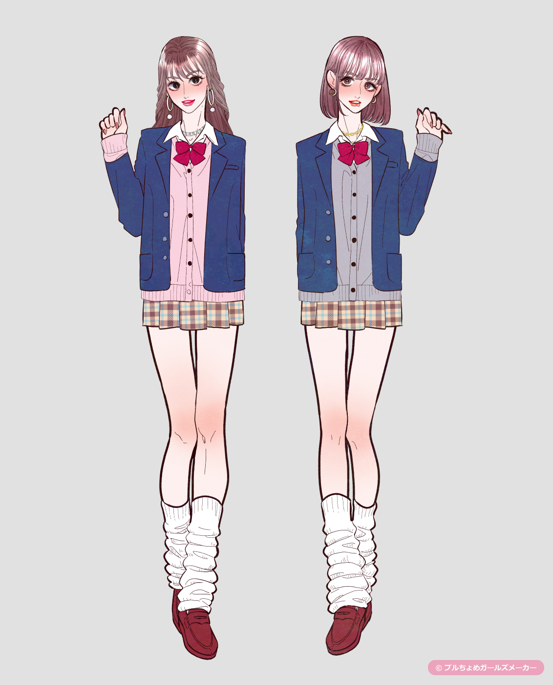 ガールズメーカーで作られた女の子1