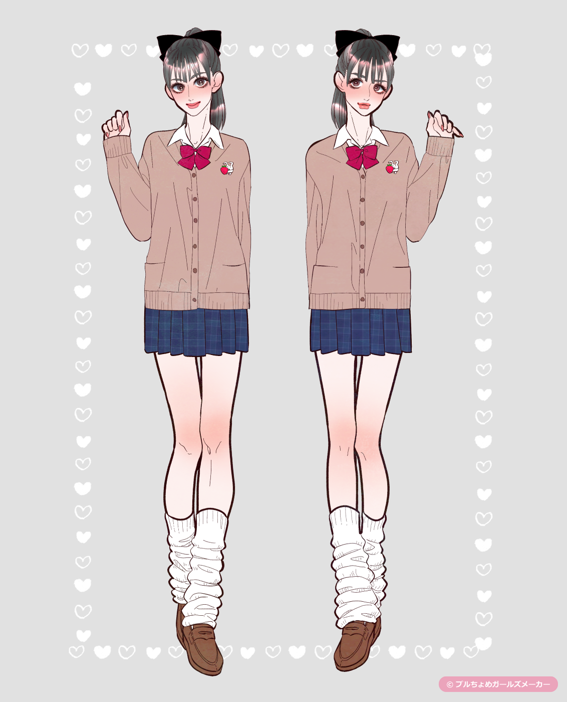 ガールズメーカーで作られた女の子3