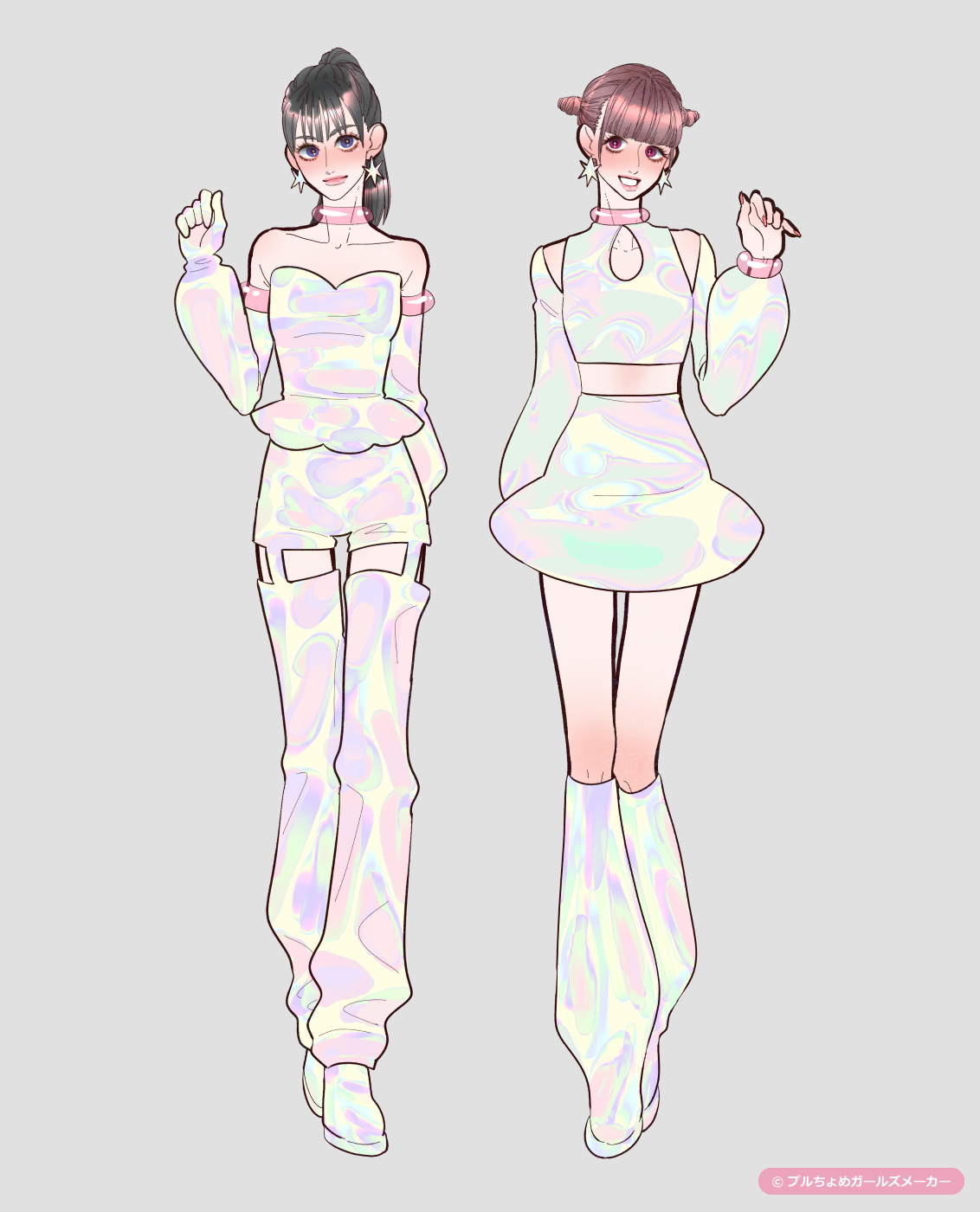 ガールズメーカーで作られた女の子1