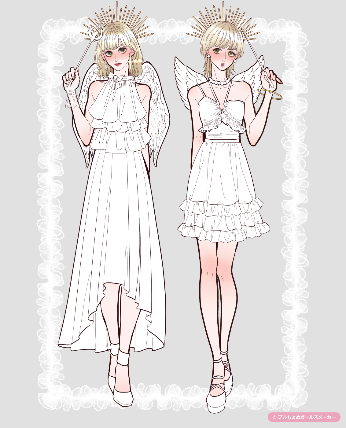 ガールズメーカーで作られた女の子2