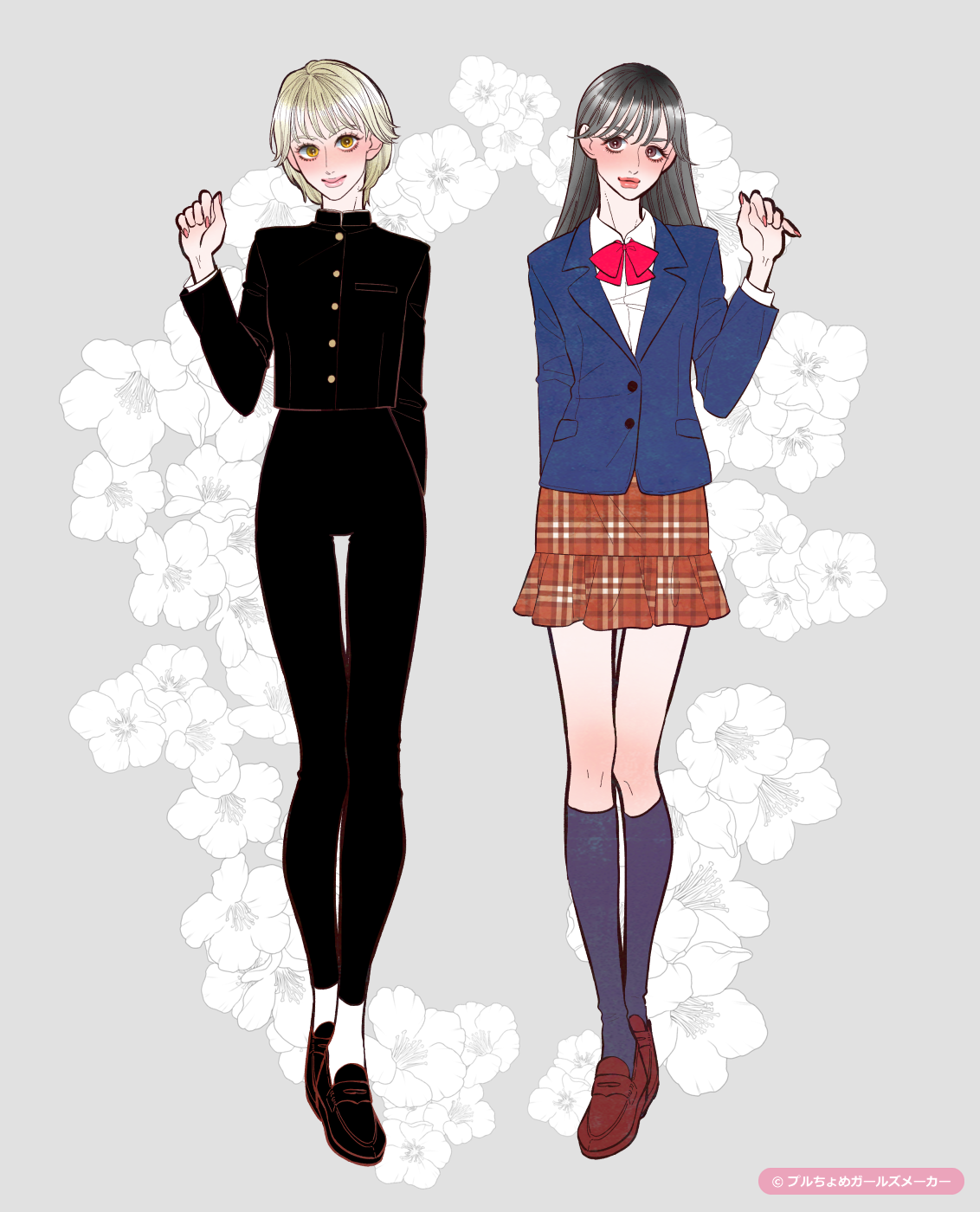 ガールズメーカーで作られた女の子2
