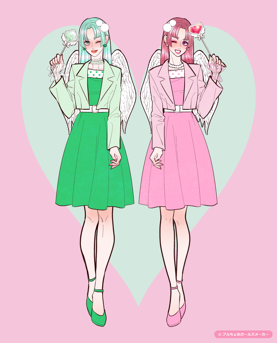 ガールズメーカーで作られた女の子5