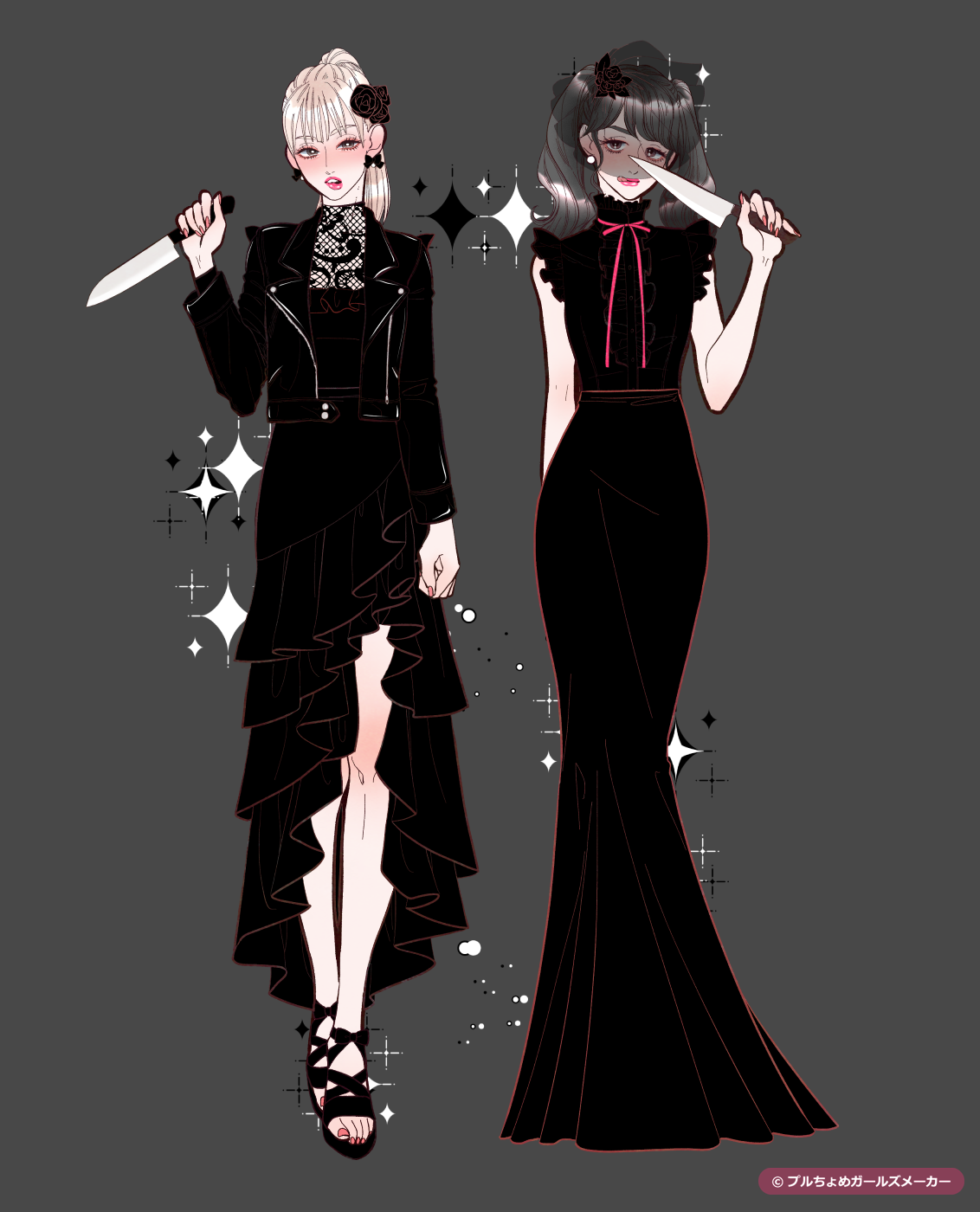 ガールズメーカーで作られた女の子1