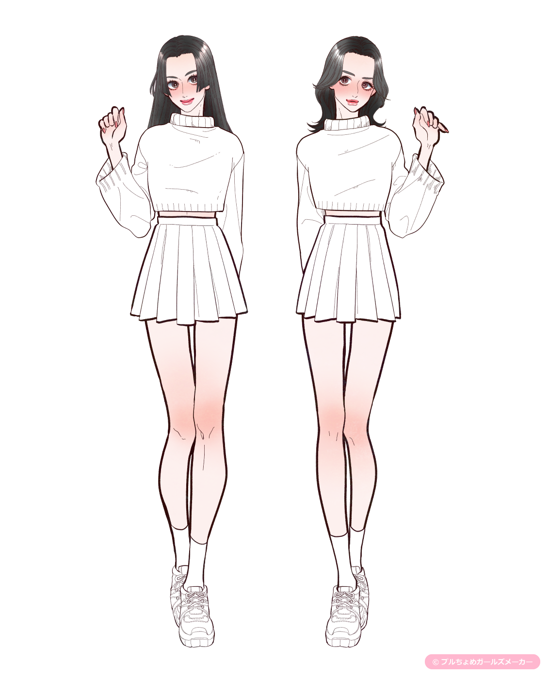 ガールズメーカーで作られた女の子7