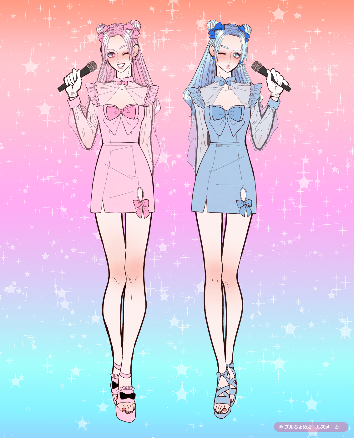 ガールズメーカーで作られた女の子3