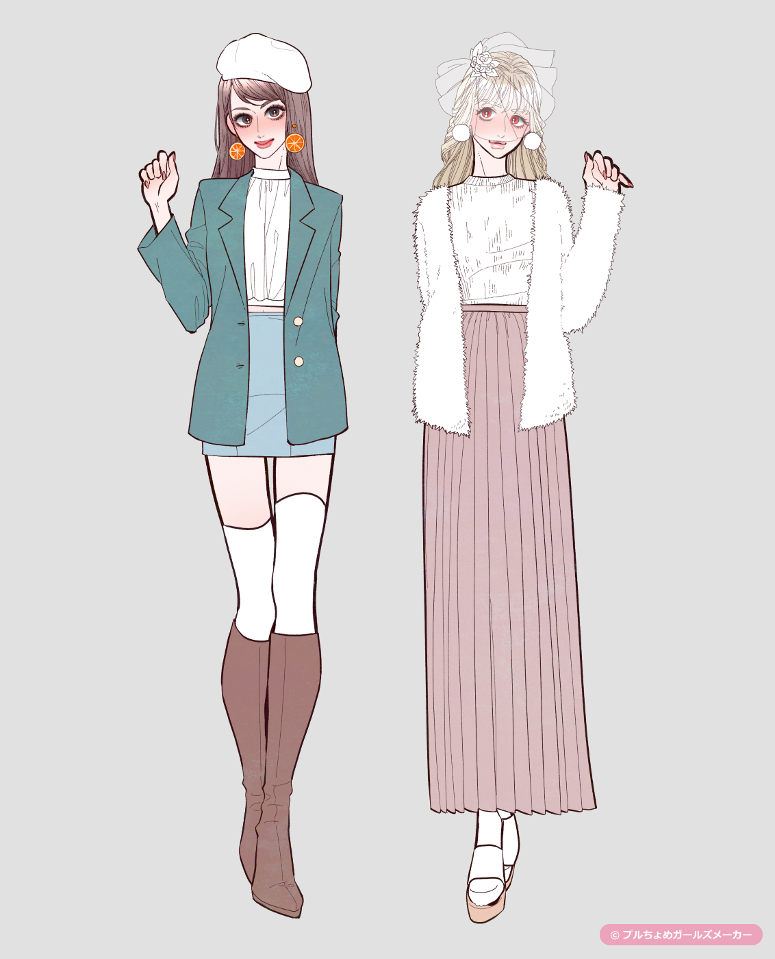 ガールズメーカーで作られた女の子3