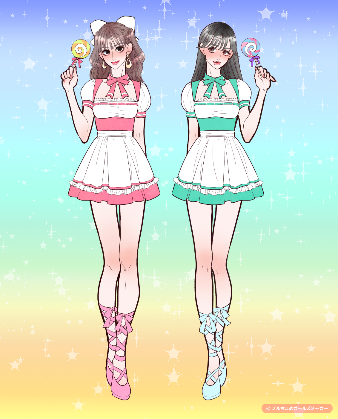 ガールズメーカーで作られた女の子3