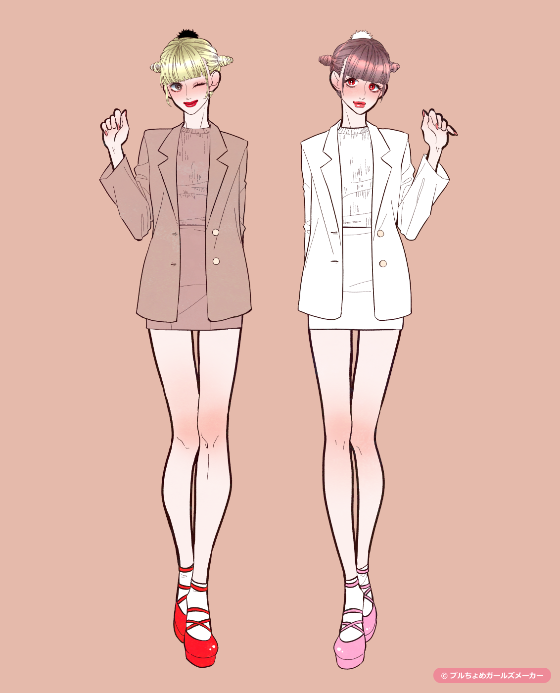 ガールズメーカーで作られた女の子3