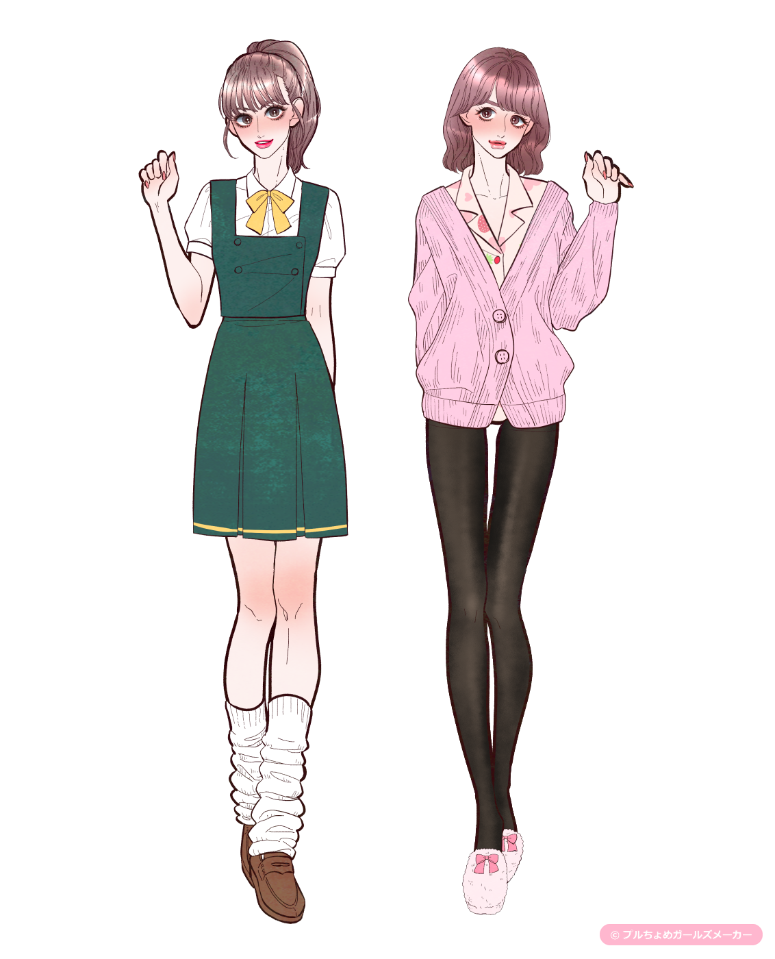 ガールズメーカーで作られた女の子5
