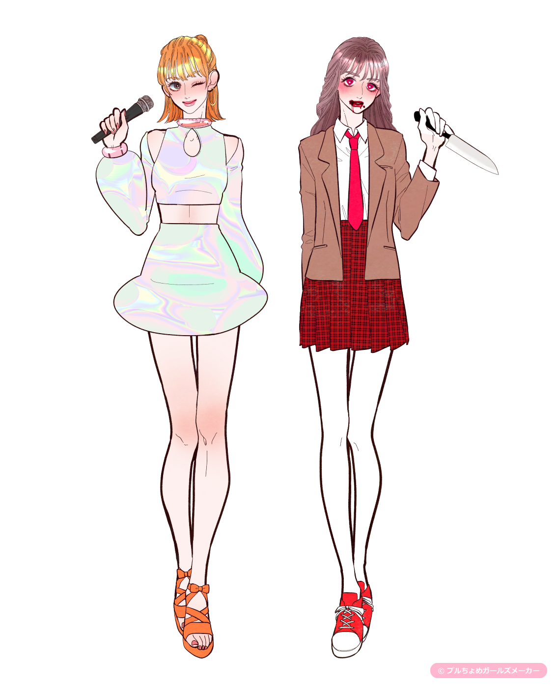 ガールズメーカーで作られた女の子8