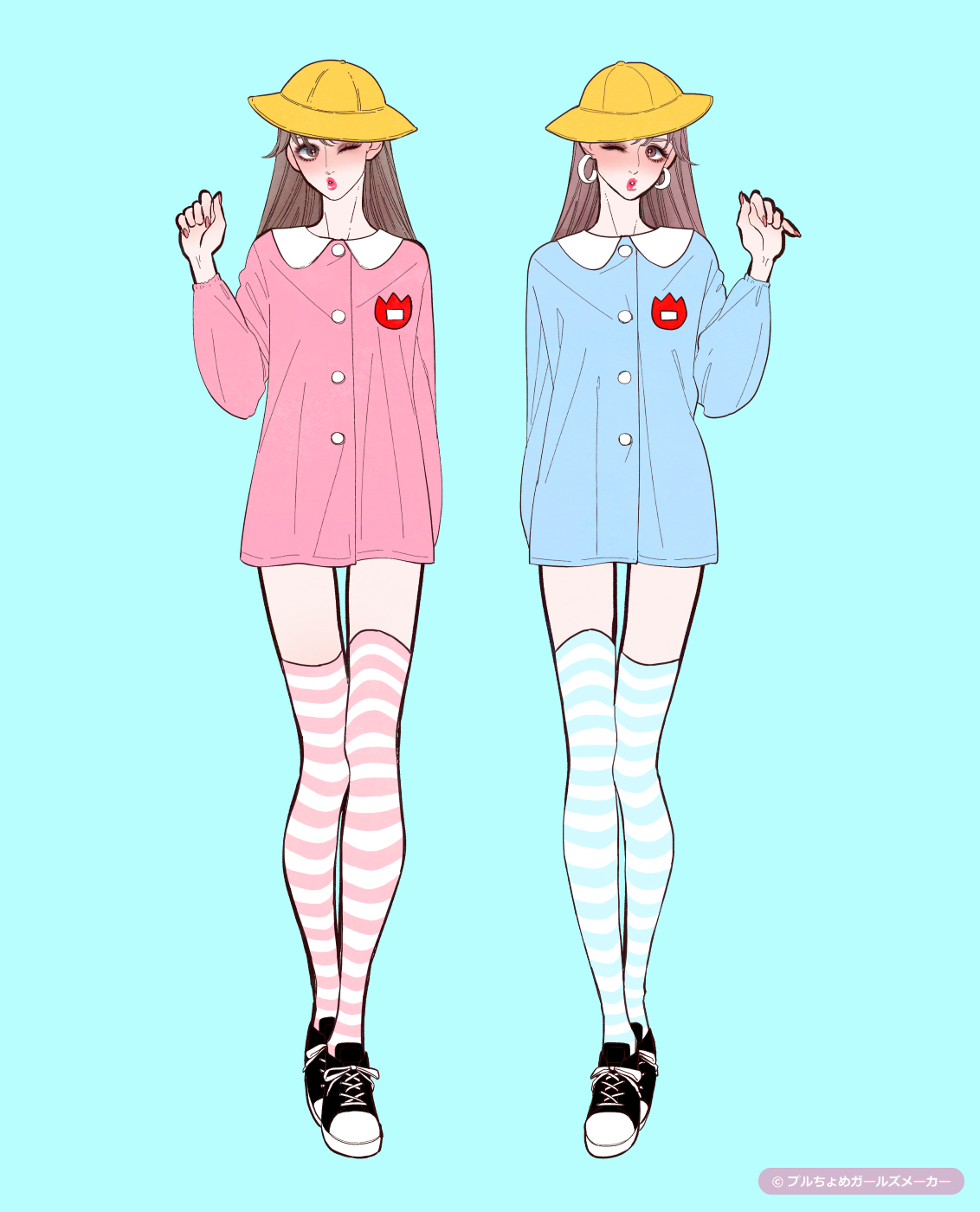 ガールズメーカーで作られた女の子3