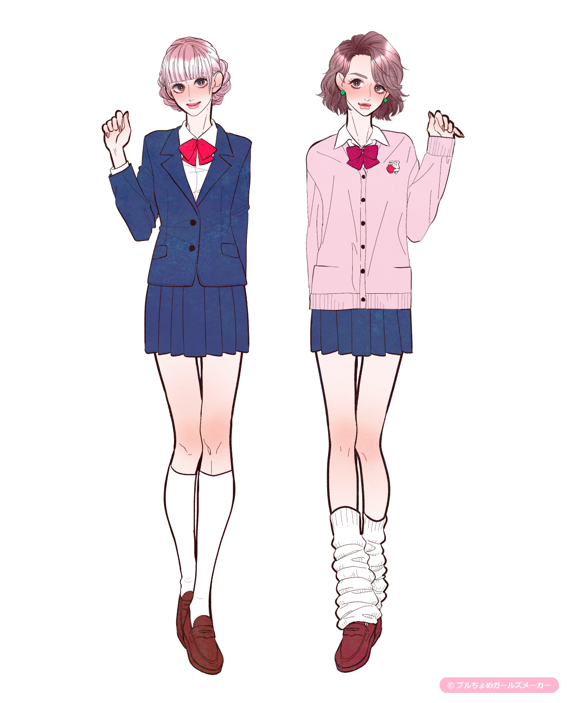 ガールズメーカーで作られた女の子1