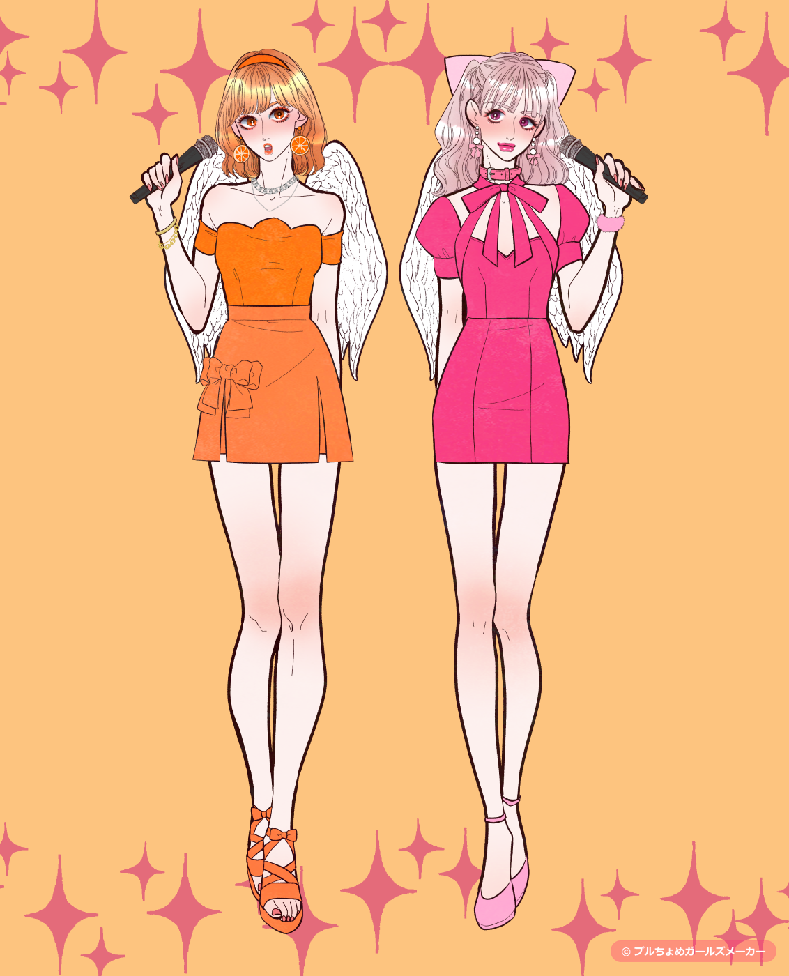 ガールズメーカーで作られた女の子1