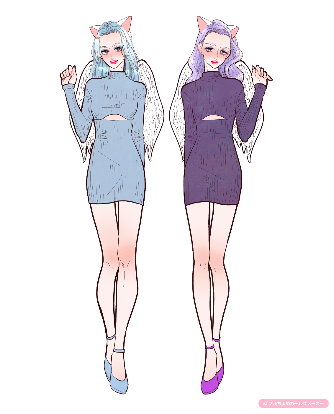 ガールズメーカーで作られた女の子1