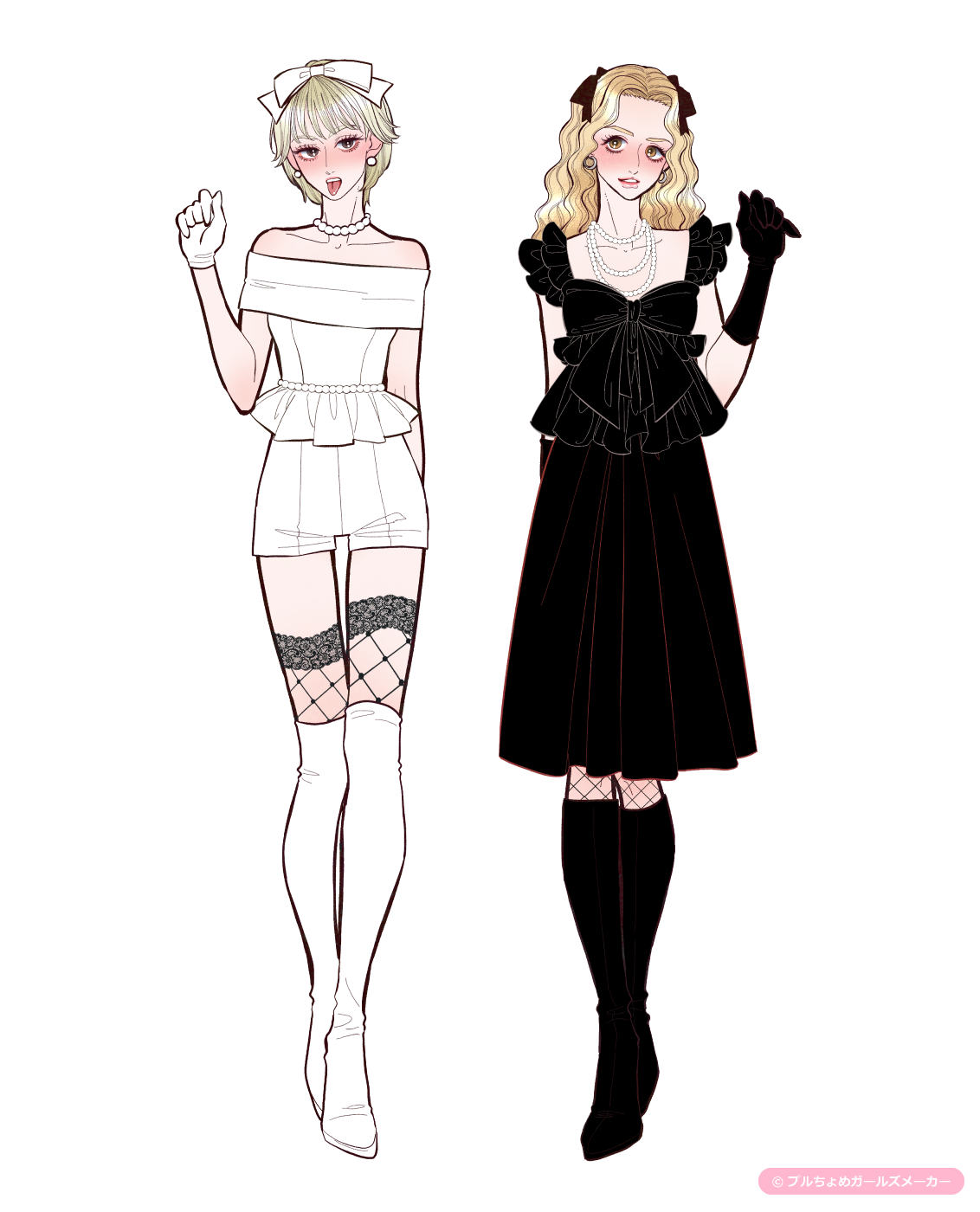 ガールズメーカーで作られた女の子3