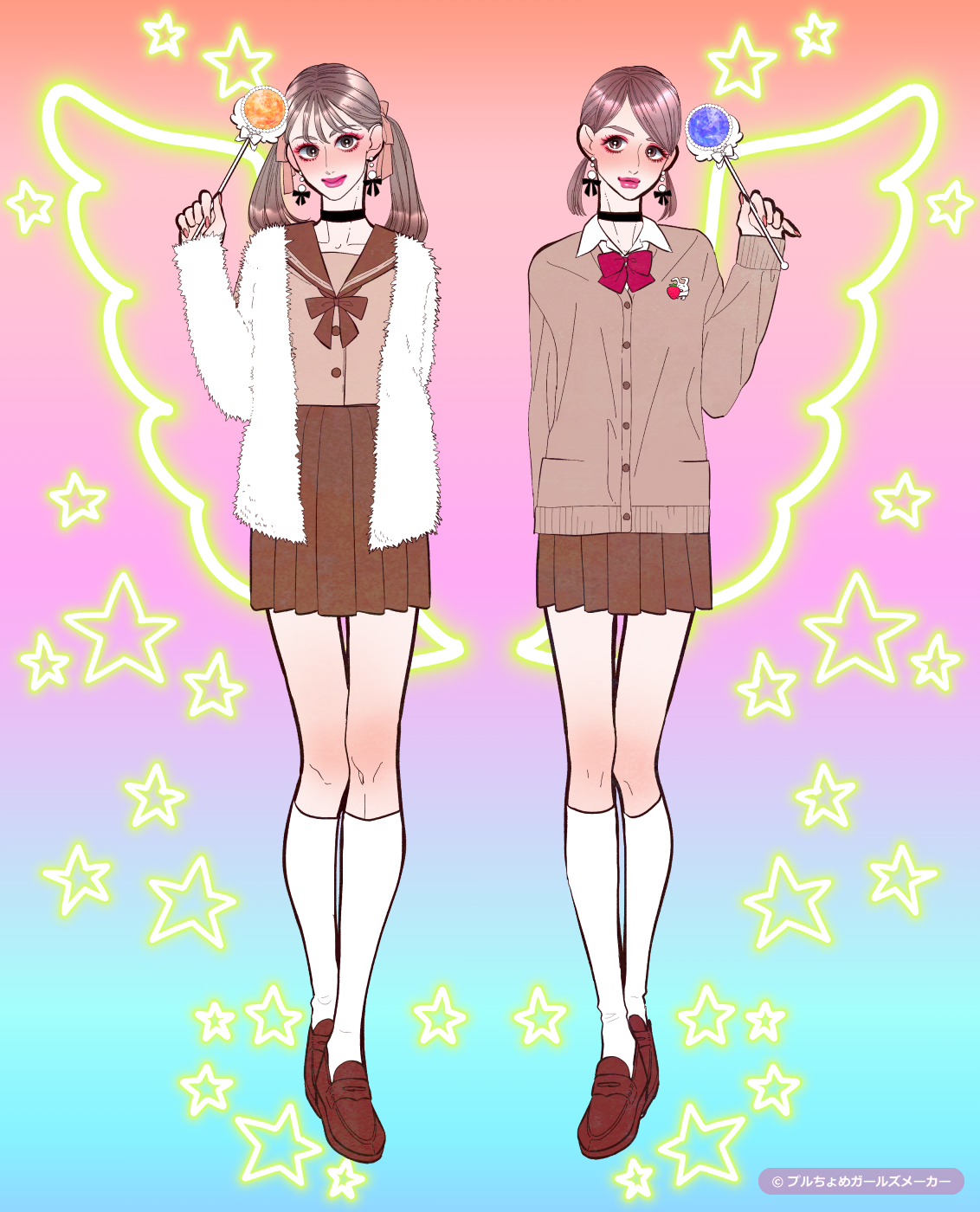 ガールズメーカーで作られた女の子3