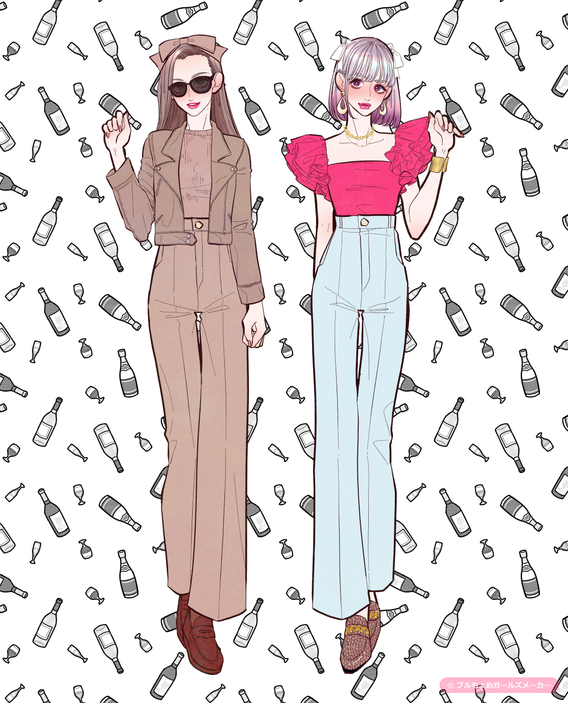 ガールズメーカーで作られた女の子3