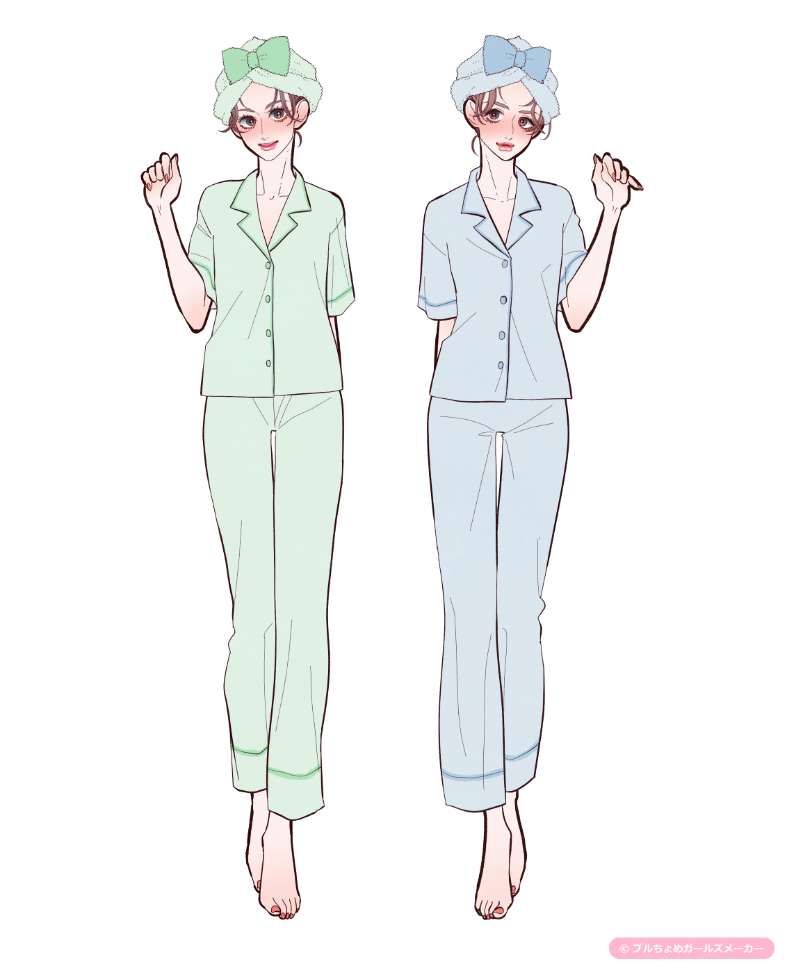 ガールズメーカーで作られた女の子1