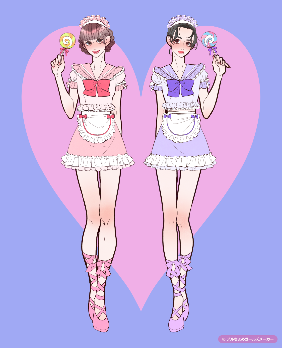 ガールズメーカーで作られた女の子4