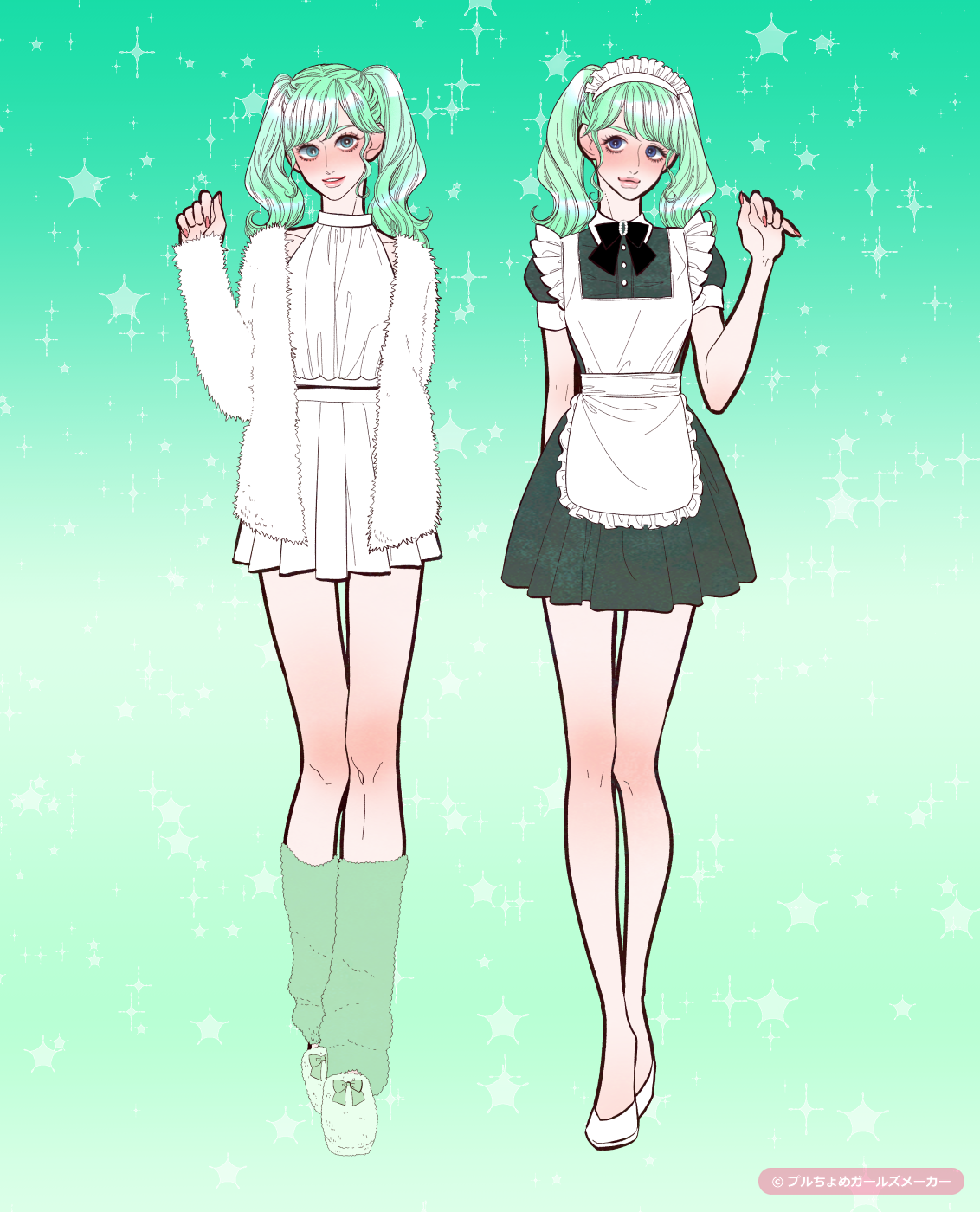 ガールズメーカーで作られた女の子15
