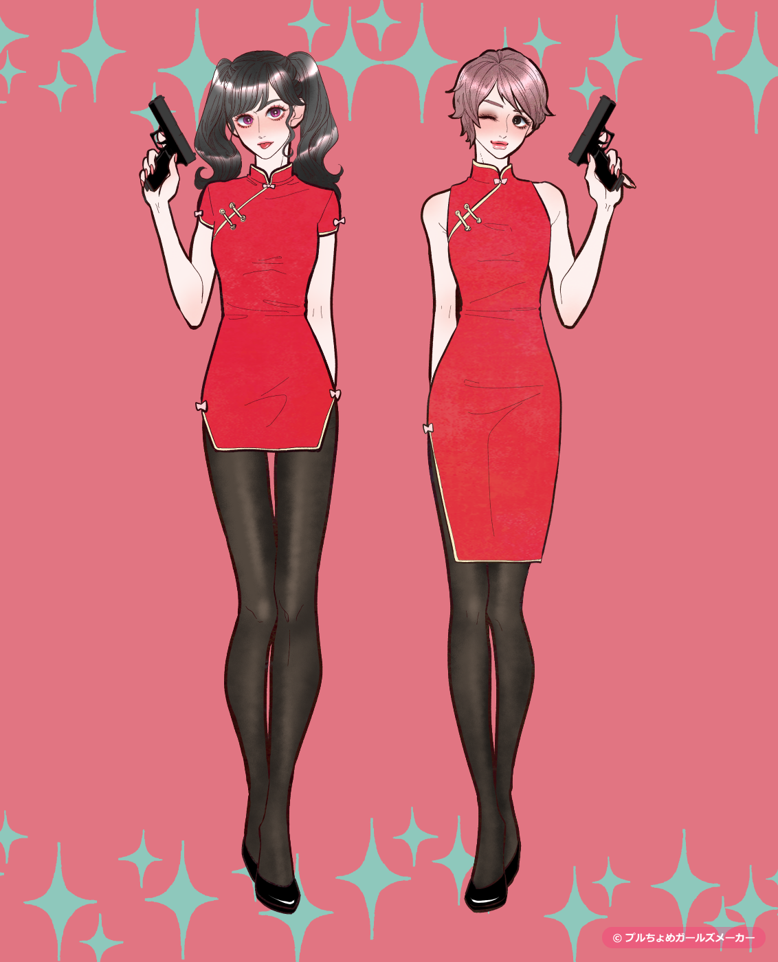 ガールズメーカーで作られた女の子2