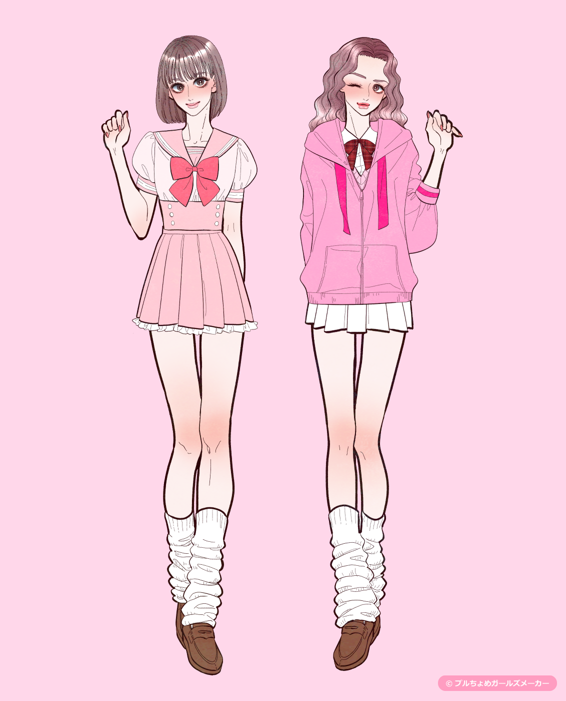 ガールズメーカーで作られた女の子3