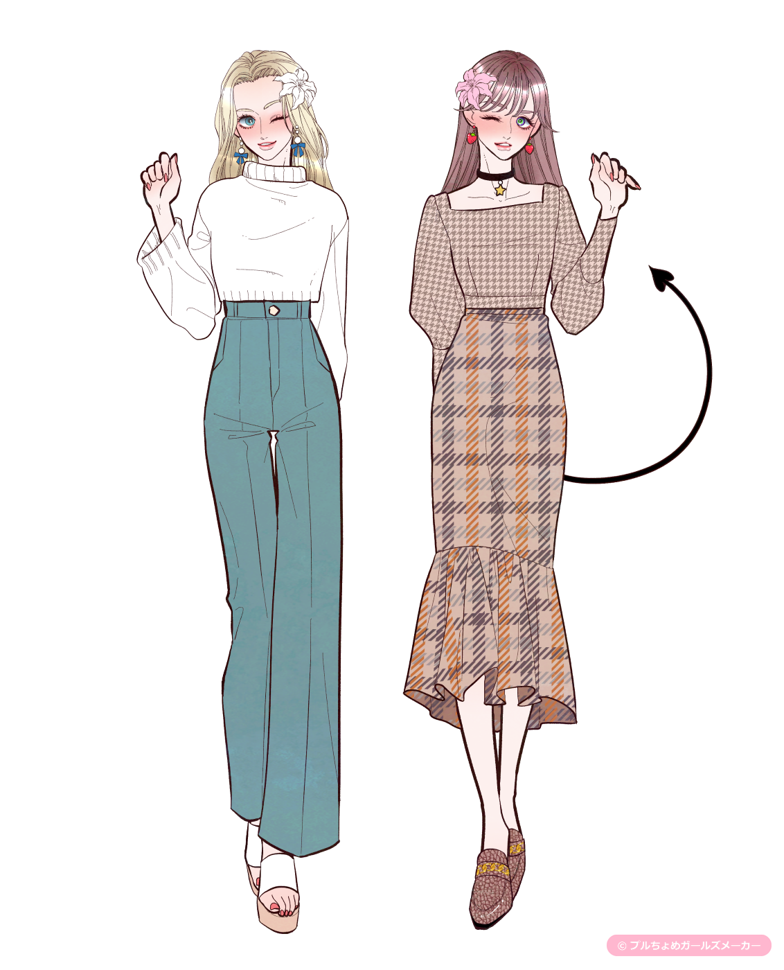 ガールズメーカーで作られた女の子7