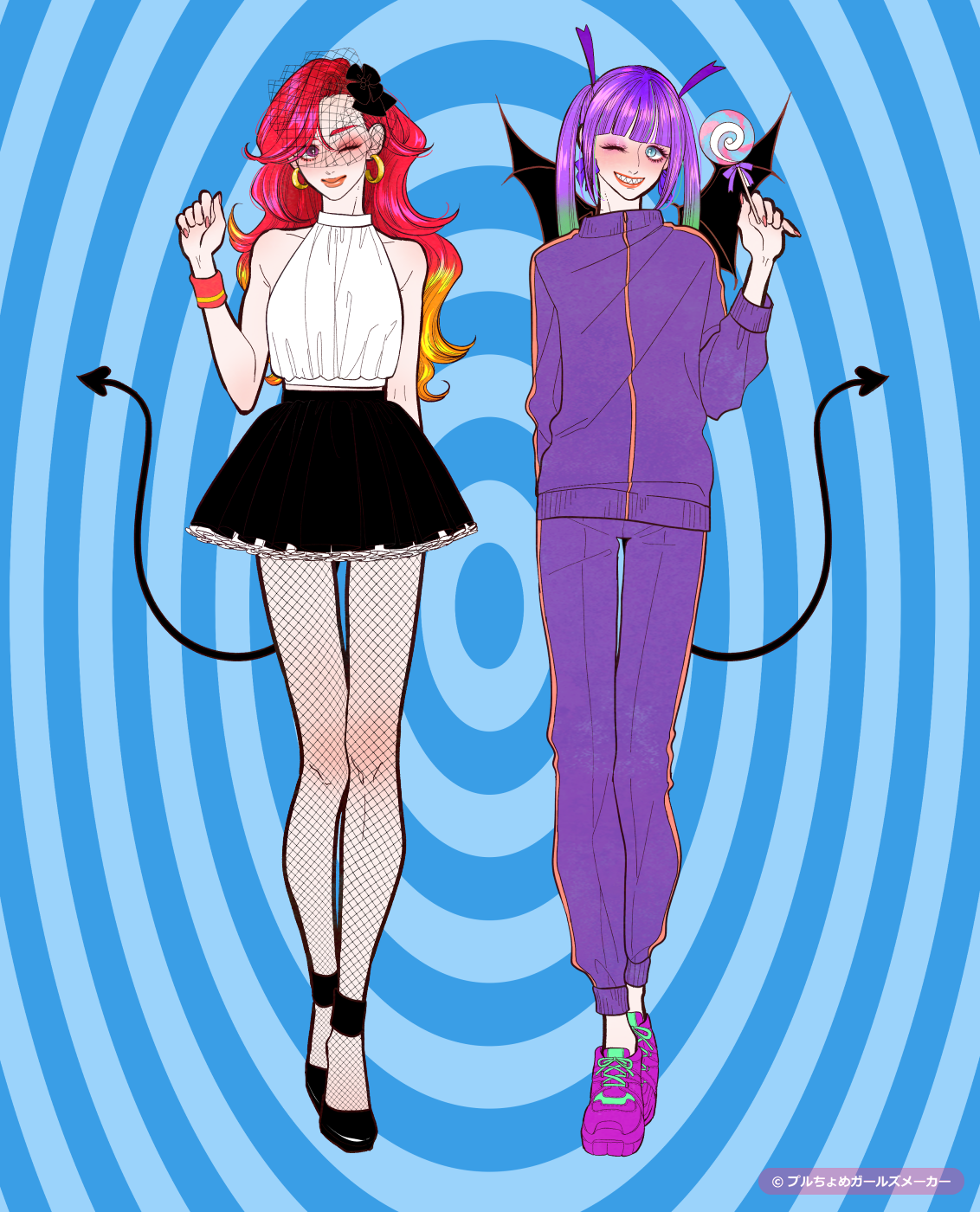 ガールズメーカーで作られた女の子1