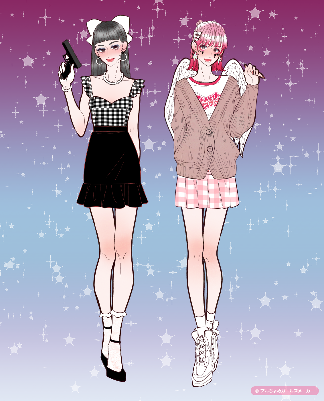 ガールズメーカーで作られた女の子2