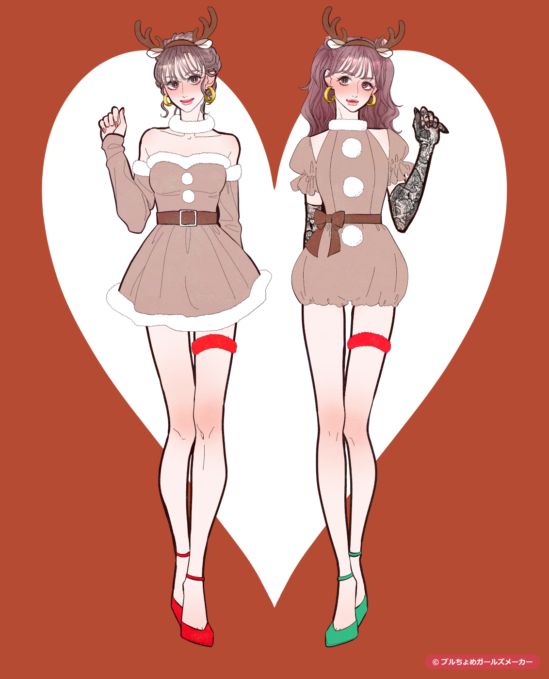 ガールズメーカーで作られた女の子3