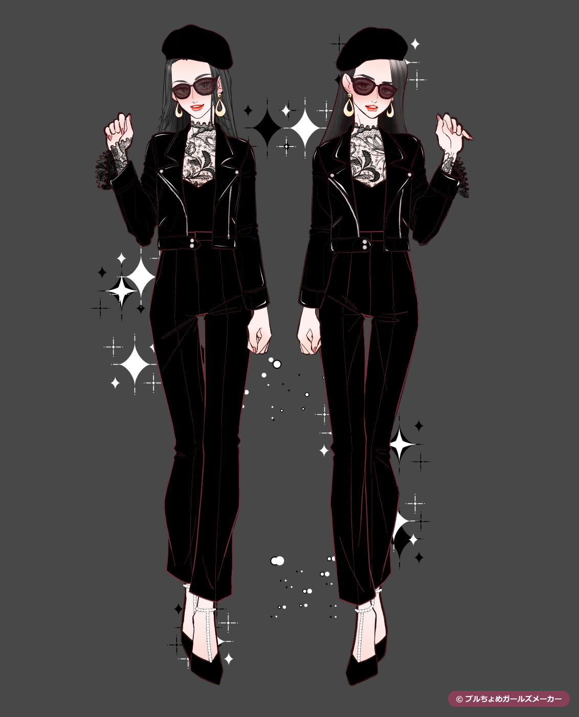 ガールズメーカーで作られた女の子1