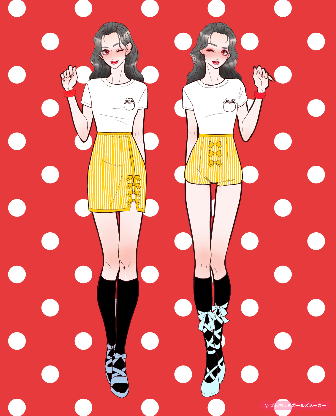 ガールズメーカーで作られた女の子21