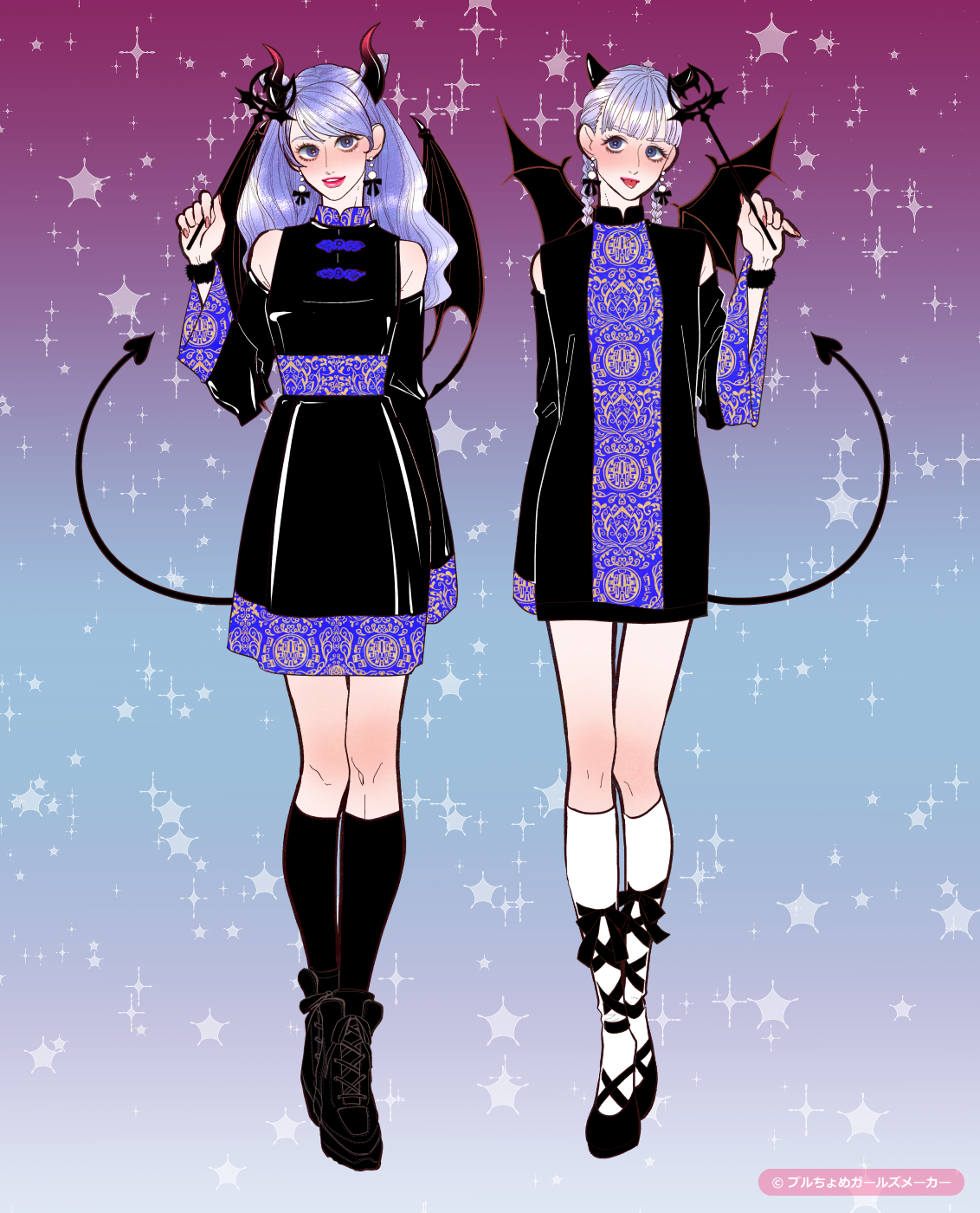 ガールズメーカーで作られた女の子1