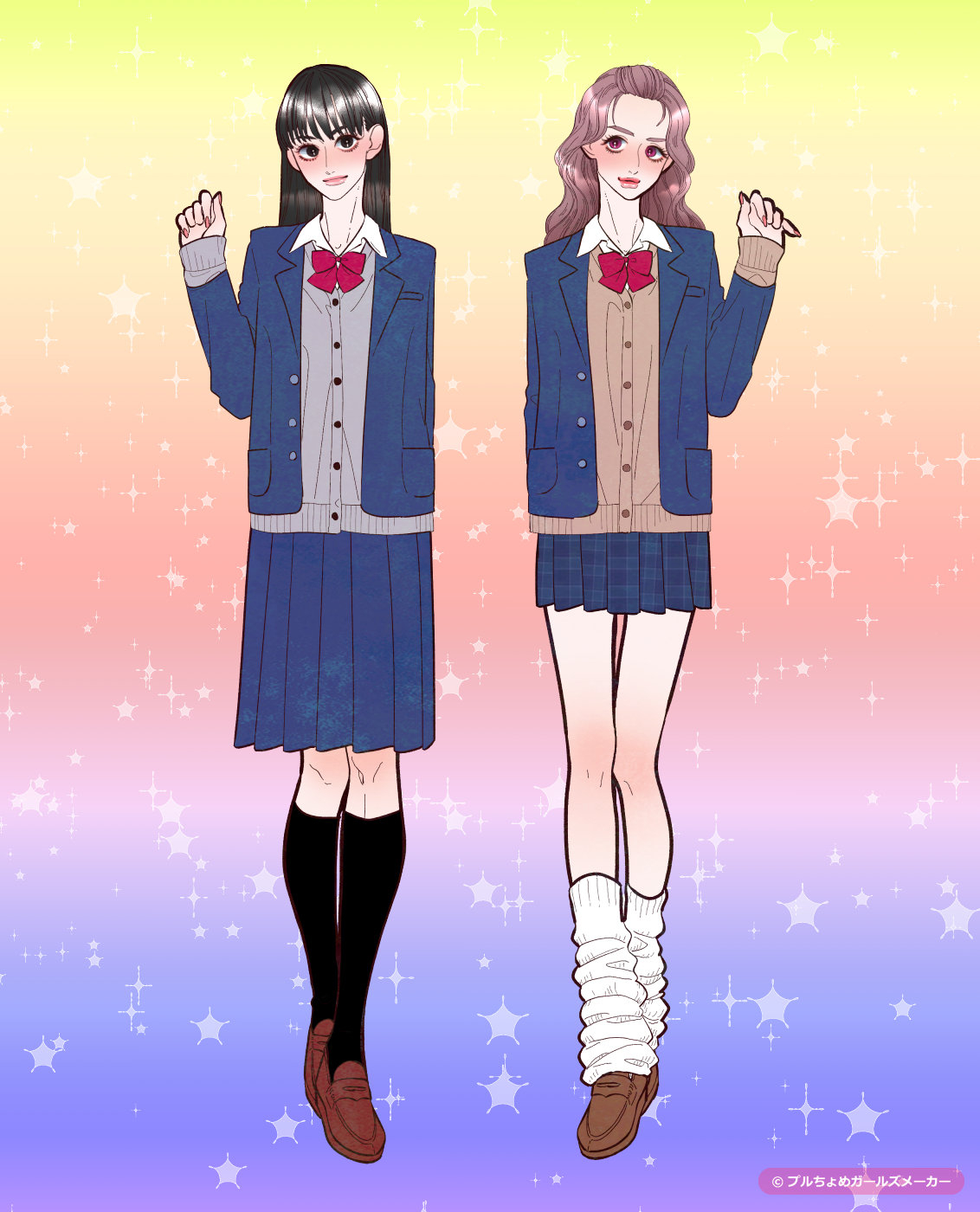 ガールズメーカーで作られた女の子2