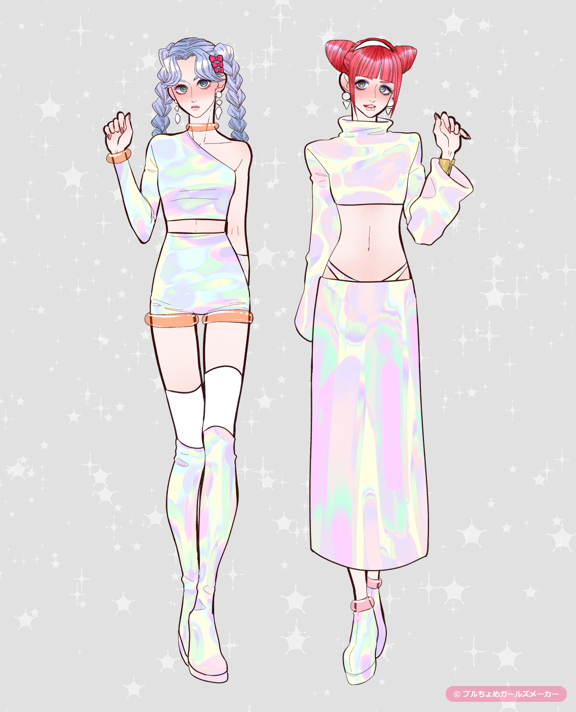 ガールズメーカーで作られた女の子4