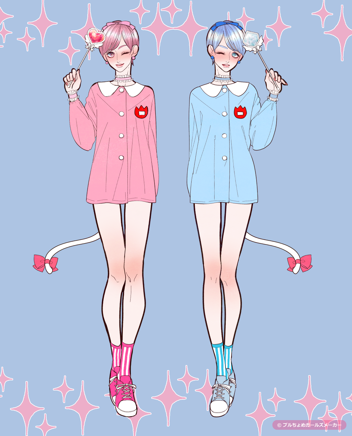ガールズメーカーで作られた女の子1