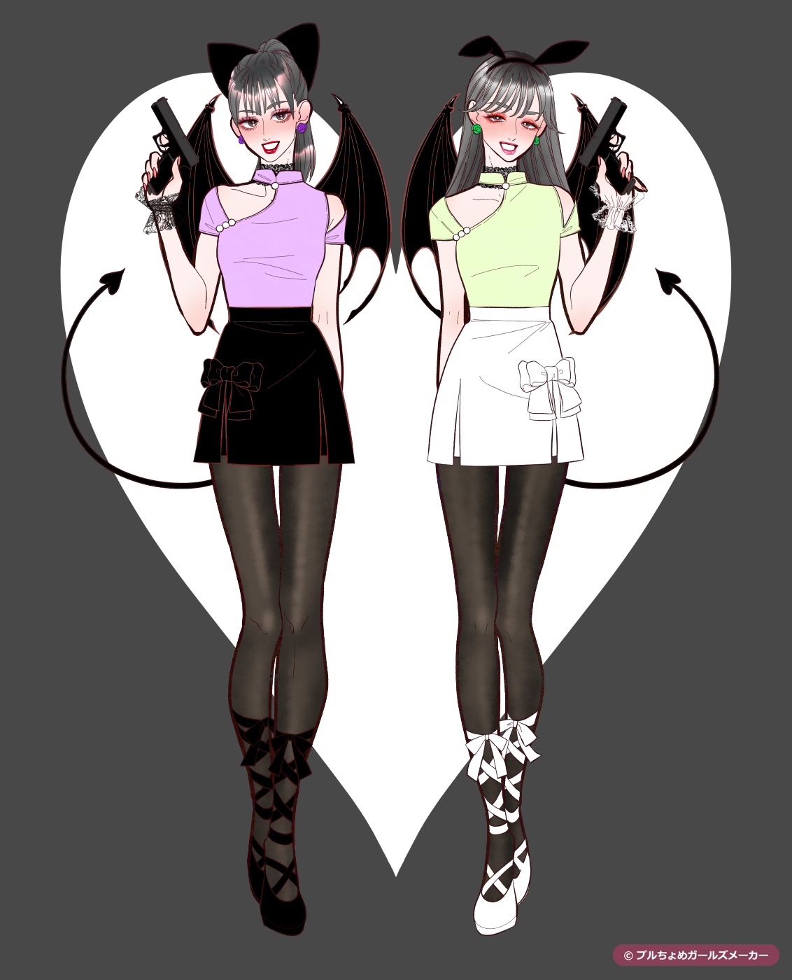 ガールズメーカーで作られた女の子4
