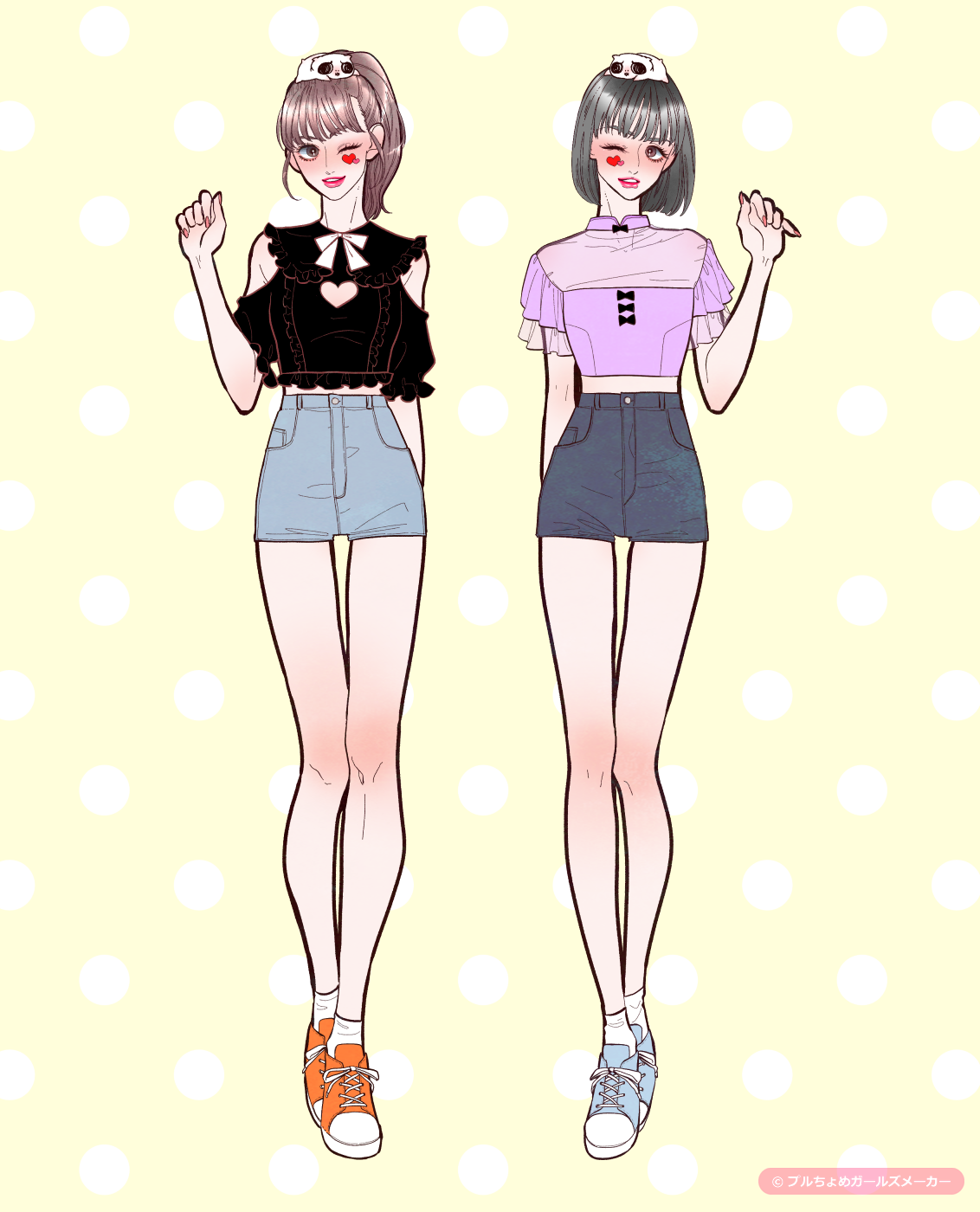 ガールズメーカーで作られた女の子2
