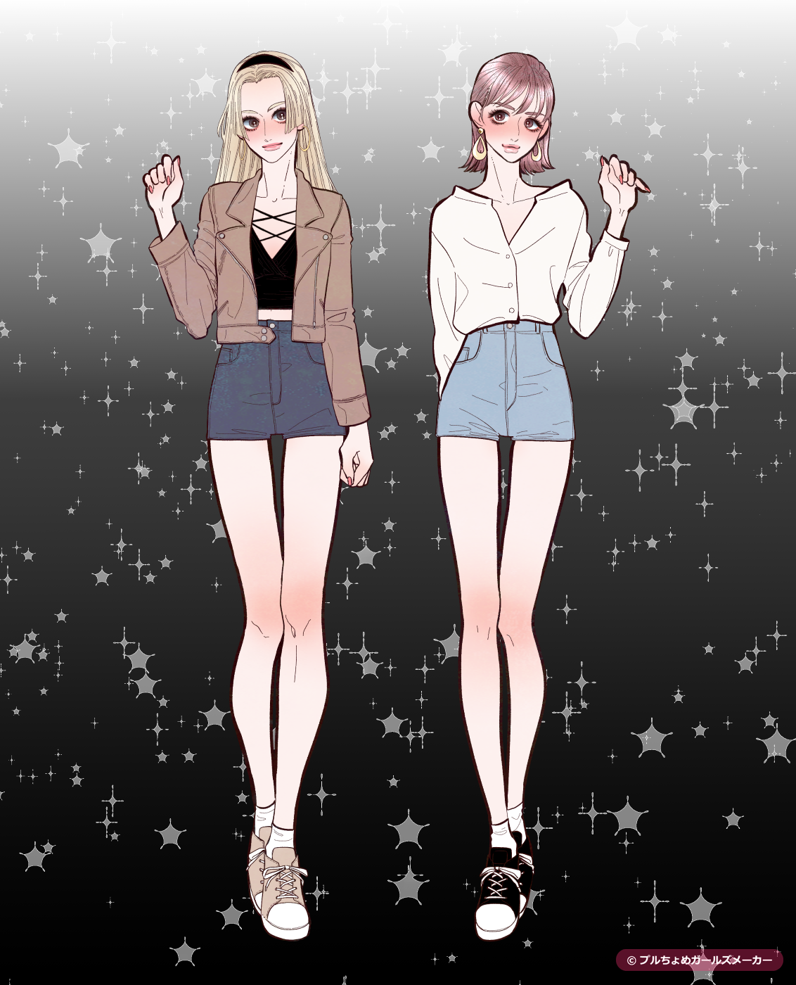 ガールズメーカーで作られた女の子2